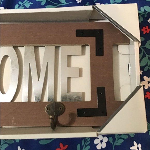 Home welcome decorative wall hook NWT - Picture 3 of 4